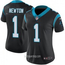 Cam Newton Carolina Panthers Womens Authentic Team Color Black Jersey Bestplayer